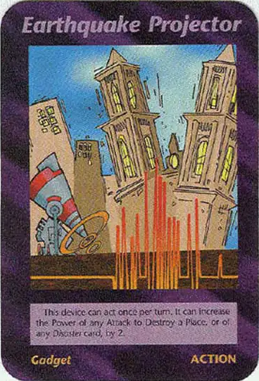 INWO Earthquake Projector カード