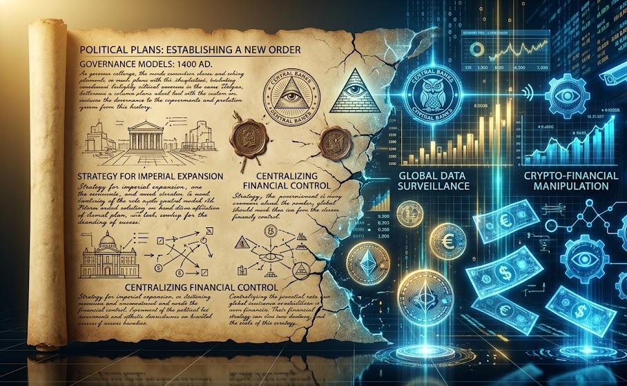 1912年の構想と2026年のデジタル監視社会をつなぐビジュアル